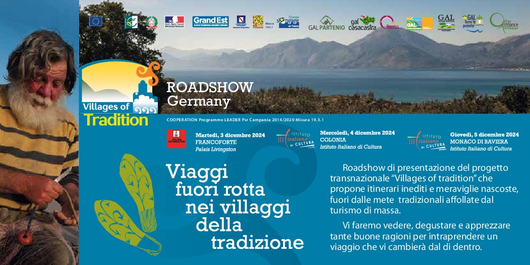 Progetto di cooperazione transnazionale “Villages of Tradition” – Roadshow Germany – Viaggi fuori rotta nei villaggi della tradizione