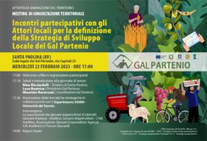 Programma di Sviluppo Rurale Campania 2014/2020. Misura 19 Sostegno allo Sviluppo locale Leader – Sviluppo Locale di Tipo Partecipativo – Sottomisura 19.1 Sostegno preparatorio – Tipologia 19.1.1 – Sostegno preparatorio.