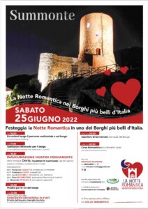LA NOTTE ROMANTICA NEI BORGHI PIU’ BELLI D’ITALIA – SABATO 25 GIUGNO 2022 SUMMONTE