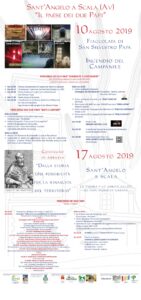 Sant’Angelo a Scala  “Il Paese dei due Papi”                                                  10 Agosto 2019 – 17 Agosto 2019